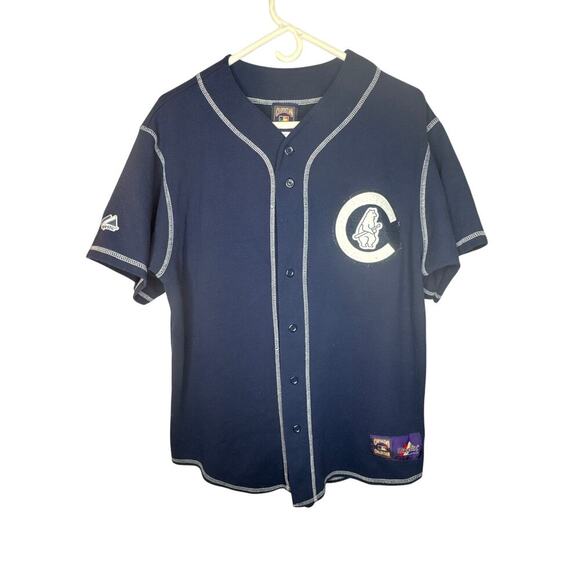 Rare Vintage 1908 Chicago Cubs Cooperstown Collection Jersey Men’s Large USA - Picture 1 of 9